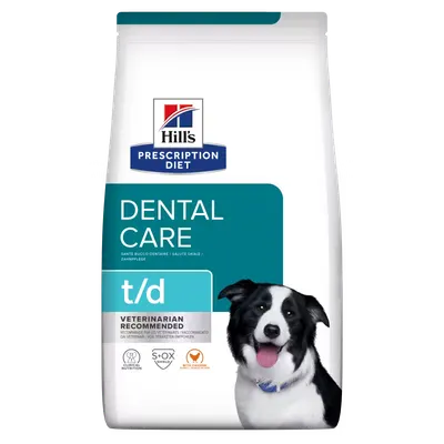 Hill's Prescription Diet Canine t/d Dental Care, 4 kg