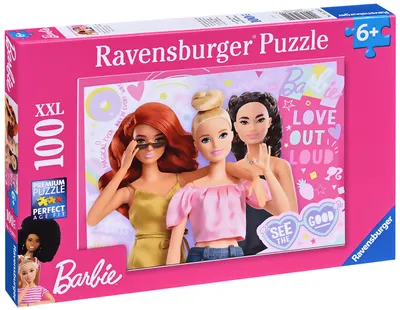 Puzzle Ravensburger din 100 XXL piese - Barbie