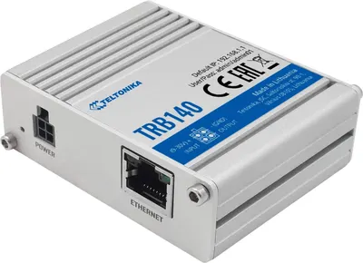 Gateway industrialTeltonika – TRB140, 4G/LTE, gri/albastru