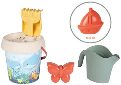 Set pentru nisip Smoby - Fund marin, Ø17 cm, sortiment