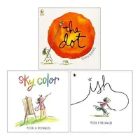 Peter H. Reynolds Creatrilogy Collection 3 Books Set (The Dot, Sky Color & Ish)