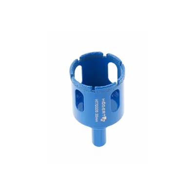 Ferastrau diamantat pentru gauri de 35 mm, suport de burghiu