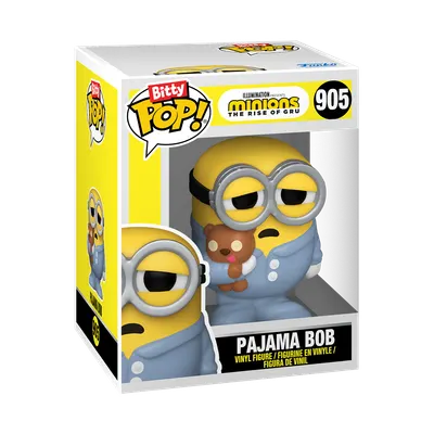 Set 2 figurine - Funko Bitty Pop! - Minions - Pajama Bob & Tourist Dave