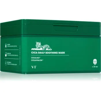VT Cosmetics Cica Daily Soothing Mask mască facială intens hidratantă cu efect calmant