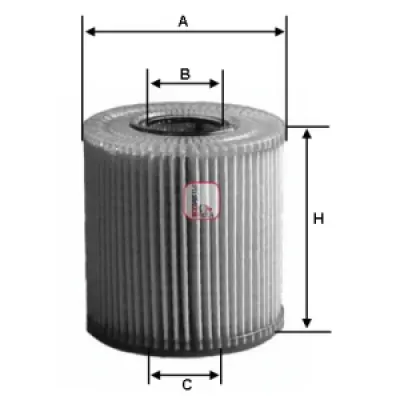 Filtru ulei SOFIMA S 5040 PE