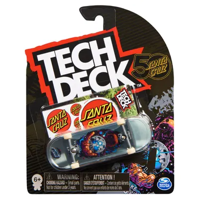 Mini placa skateboard Tech Deck, Santa Cruz 50 Jake Wooten, 20141357