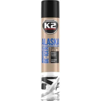 K2 Alaska De-Icer Spray Dezghetat Parbriz Si Geamuri Pana La -70 C 750ML K608