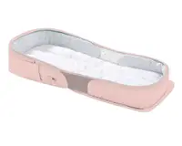 Geanta scutece si patut Kikkaboo 2 in 1 Bear Pink