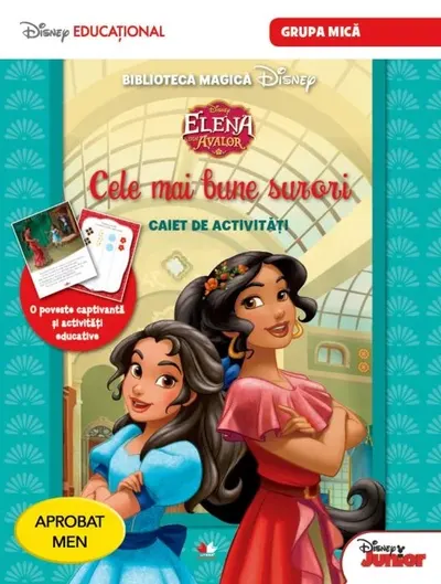 Elena din Avalor - Cele mai bune surori. Caiet de activitati