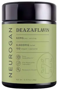 Deazaflavin, 60 mg, 150 capsule, Neurogan Health