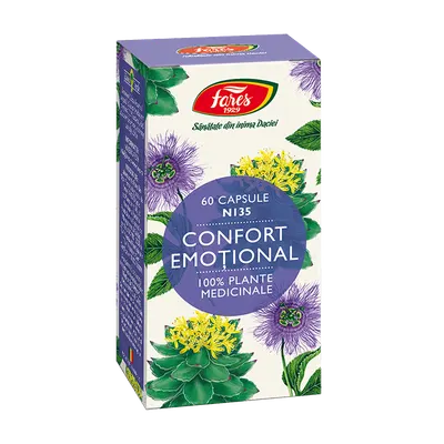 Confort emotional, 60 capsule, Fares