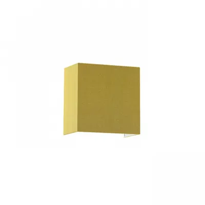 LOPE W 25/14 Corp de iluminat aplica Polycotton negru/golden foil 230V E27 28W