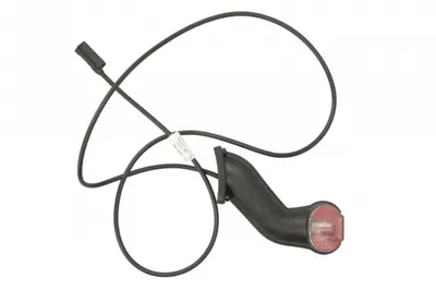Lumina clarificare dreapta; ECOPOINT, negru portocaliu alb, R5W, suprafata, lungime cablu 1250mm, pe bratul mediu-lung, 24V (cu clema pentru fir plat, ECOPOINT)