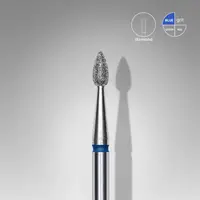 Capat freza diamant Staleks Expert picatura medie 2.3 mm - 437