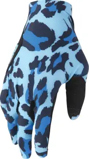 Manusi atv cross Thor SportMode Cheetah, culoare albastru negru, marime M