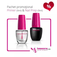 Pachet Promotional Primer Base One 9ml+Nail Prep 9ml