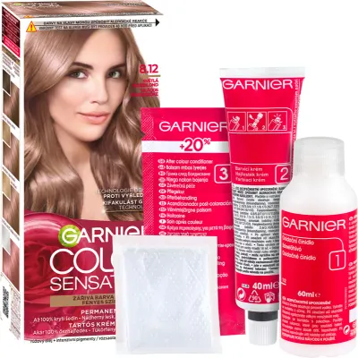 Garnier Color Sensation culoare par culoare 8.12 Light Roseblonde 1 buc