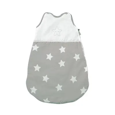 Sac de dormit de iarna 0-6 luni Stars Grey