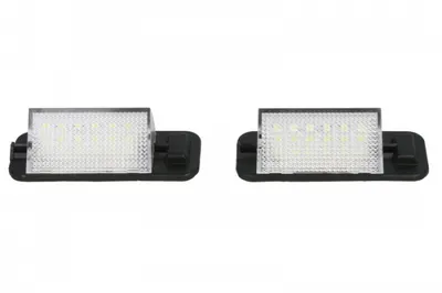 Lumina numar inmatriculare, culoare lumina: alb; set, 12V, cu aprobare circulatie potrivit BMW 3 (E36) 09.90-11.98