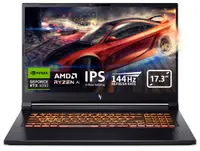 Laptop gaming Acer - Nitro V17 ANV17-61, 17.3'', FHD, Ryzen Al 5, 144 Hz, RTX 4050, 24 GB RAM
