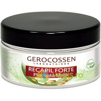 Masca Tratament pentru Regenerarea Parului cu Placenta Vegetala din Grau Recapil Forte 300ml