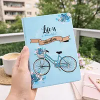 Agendă cadou pentru femei Nekupto – „Life is a Beautiful Adventure” 18.5 x 13.5 cm – 80 file