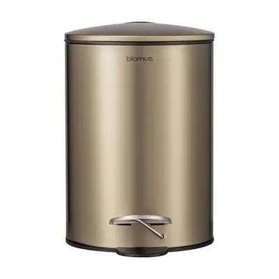 Coș de gunoi în culoarea bronz cu pedală din oțel 3 l Tubo – Blomus
