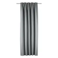 Draperie gri închis termoizolantă, dimout (semi-opacă) 135x245 cm – Sehlbach
