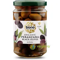 Masline Negre Peranzana in Saramura Ecologice/Bio 280g