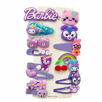 Set 14 Clame Par Multicolore pentru Copii - N10