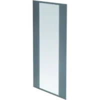 Tablou modular DOMO CENTER - usa din sticla fumuriu transparentS - H.1800
