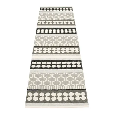 Covor tip traversă pentru interior și exterior gri/crem 70x270 cm Asta Warm Grey – Pappelina
