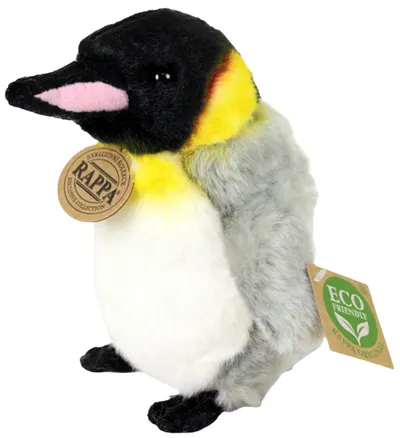 Jucărie de pluș Rappa Eco prieteni - pinguin arctic, 19 cm