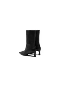 Ghete dama 304508189 - Piele naturala - Negru - Negru