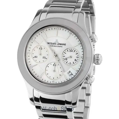 Ceas Jacques Lemans Jacques Lemans 1-2151F Venice Ladies Watch Chronograph 38mm 5ATM