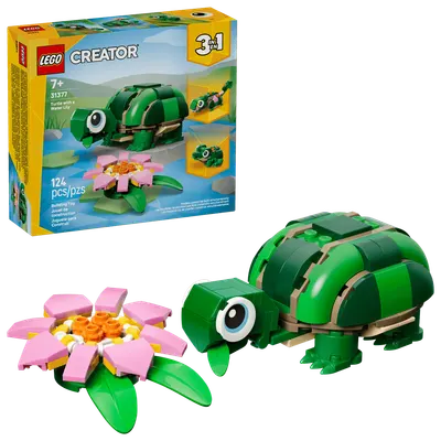 LEGO Creator - Turtle with a Water Lily (31377)