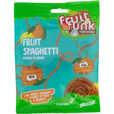 Spaghete din Fructe cu Mango fara Zahar Adaugat 100g