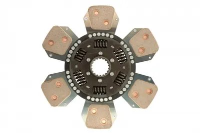 Disc ambreiaj ceramica (350mm; 6) potrivit FIATAGRI F; NEW HOLLAND 8000, M, TM
