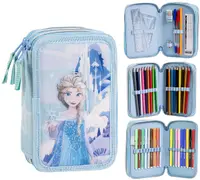 Penar cu rechizite Cerda Frozen - Giotto, 3 fermoare