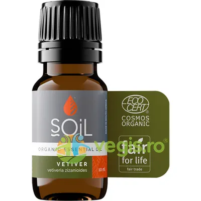 Ulei Esential Vetiver Ecologic/Bio 10ml