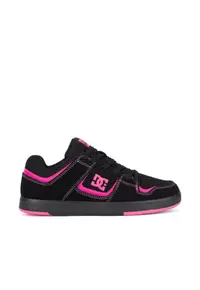 Tenisi dama - DC01682 - piele naturala - negru/roz