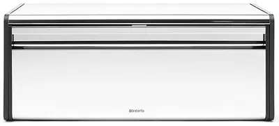 Cutie pentru depozitare pâine Brabantia - Fall Front, Brilliant Steel