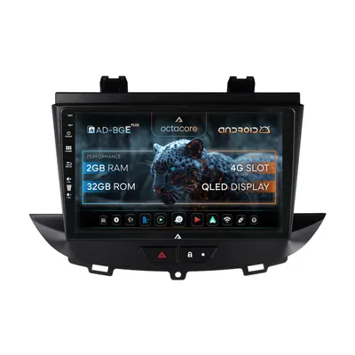 Navigatie Opel Grandland X Opel Crossland X (2017-2021), Android, E-Octacore 2GB RAM + 32GB ROM, 9 Inch - AD-BGE9002+AD-BGRKIT354