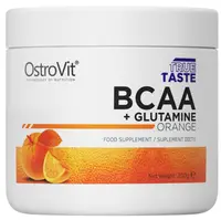 BCAA + Glutamine, portocală, 200 g, OstroVit