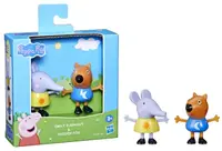 Set de figurine Hasbro Peppa Pig – Emily Elephant & Freddy Fox, 2 bucăți