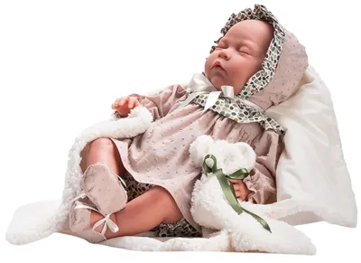 Păpuşă bebeluş Asi Dolls - Giselle, ediție limitată, 46 cm