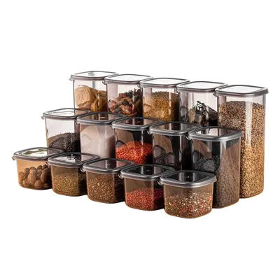 Recipiente 15 buc. pentru alimente Fresco – Hermia
