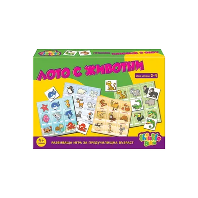 Joc pentru copii Thinkle Stars - Loto cu animale
