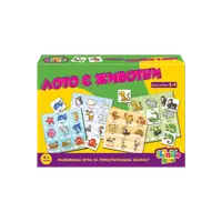 Joc pentru copii Thinkle Stars - Loto cu animale