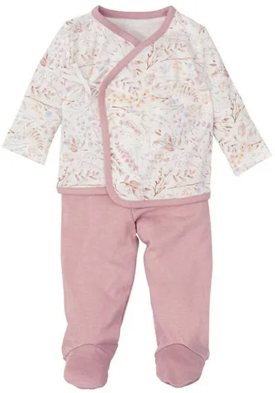 Set pentru bebeluși Bimbidreams - Niza, 0-1 luni, alb/liliachiu